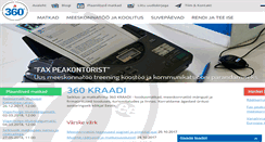 Desktop Screenshot of 360.ee